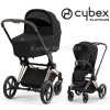 Kočárek Cybex Priam Rosegold 2v1 + korba Sepia Black 2024