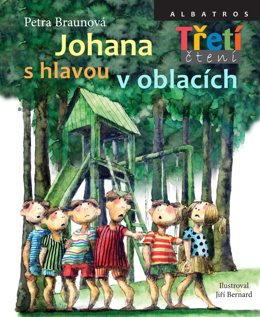 Johana s hlavou v oblacích - Petra Braunová, Jiří Bernard ilustrácie