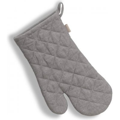 Kela Chňapka rukavice do trouby Puro 55%bavlna/45%len šedá 31,0x18,0cm