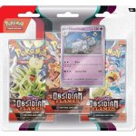 Pokémon TCG Obsidian Flames 3 Pack Blister booster – Zbozi.Blesk.cz