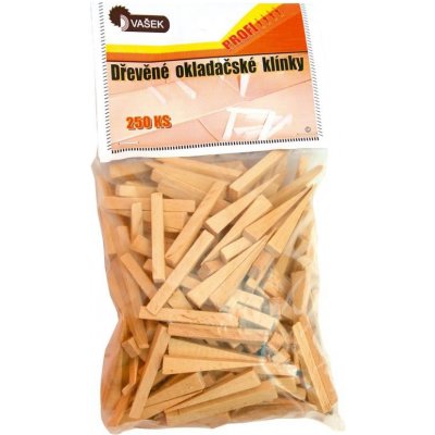 Klínky podlahové dřevěné ENPRO 55×20×5–10 mm 51 ks – Zboží Mobilmania