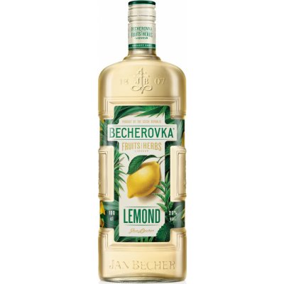 Becherovka Lemond 20% 1 l (holá láhev)