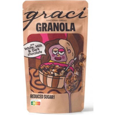Graci Granola Triple chocolate 250 g – Zboží Dáma