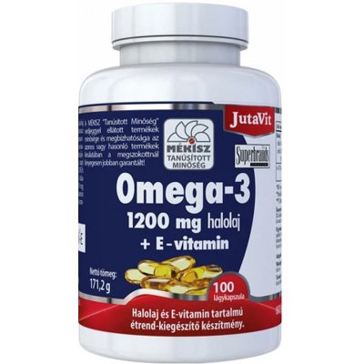 JutaVit Omega-3 Fish Oil 1200 mg 100 softgels – Hledejceny.cz