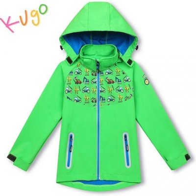 Kugo HK3121 softshellová bunda zelená – Zboží Dáma