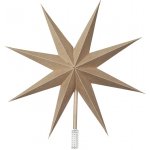 Broste Papírová hvězda TOP STAR 30 cm hnědá – Hledejceny.cz