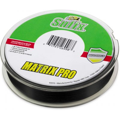 Sufix pletená šnůra suf matrix pro black 135m nosnost10,5kg průměr 0,15mm – Hledejceny.cz