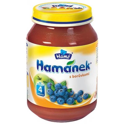 Hamé Hamánek s borůvkami 190 g – Hledejceny.cz