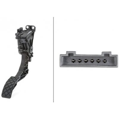 Senzor, poloha akceleračního pedálu HELLA 6PV 008 496-701 (6PV008496701) – Hledejceny.cz