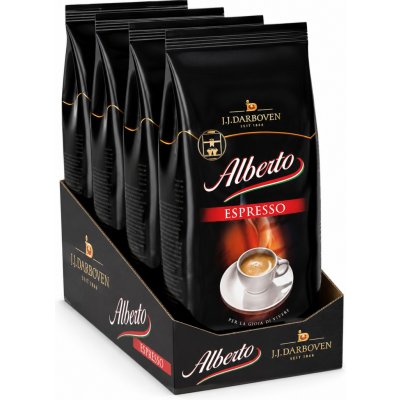 Alberto Espresso zrnková 4 x 1 kg – Hledejceny.cz