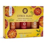 Song of India Essential Oil Aromaterapeutický set Citrus Blast 3 x 5 ml – Hledejceny.cz