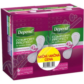 Depend Ultra Mini Duopack 2 x 22 ks