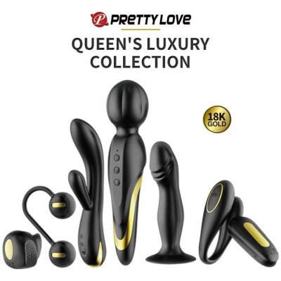 Pretty Love Queen'S Luxury Collecton Classic Set - Luxusní sada 6 ks erotických pomůcek – Zboží Dáma