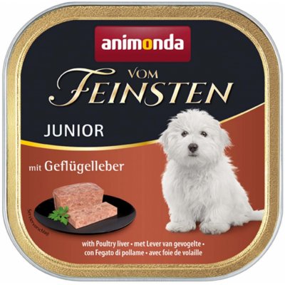 Animonda Vom Feinsten Junior Dog drůbeží játra 22 x 150 g