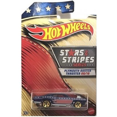 Toys Hot Wheels Series Stars and Stripes Plymouth Duster Thruster – Zboží Mobilmania