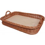 OVČÍ VĚCI Velký proutěný podnos 52x37cm – Zboží Dáma