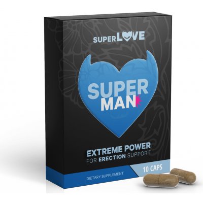SuperLove SuperMan Extreme Power for Erection Support 10 ks – Zboží Dáma