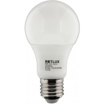 Retlux RLL 249 E27 LED A60 9W denní bílá