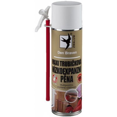 Den Braven Maxi pěna trubičková nízkoexpanzní zimní do -15°C žlutá 500ml – Zbozi.Blesk.cz