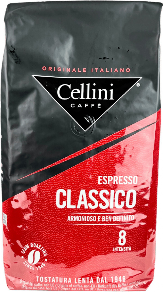 Cellini Espresso Classico 70% Arabica 1 kg od 377 Kč - Heureka.cz