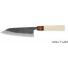 Kuchyňský nůž Dictum Japonský nůž Kurouchi Hocho Santoku All purpose Knife 165 mm