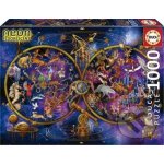 EDUCA Svítící Souhvězdí 1000 dílků – Zboží Dáma