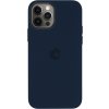 Pouzdro a kryt na mobilní telefon Apple Pouzdro COVEREON SILICON silikonové s podporou MagSafe - iPhone 12 mini - Deep Navy