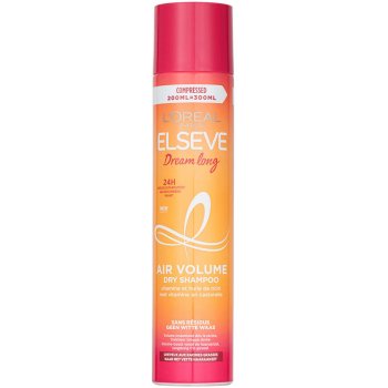 L'Oréal Paris Elseve Dream Long Air Volume Dry suchý šampon 200 ml od 126  Kč - Heureka.cz
