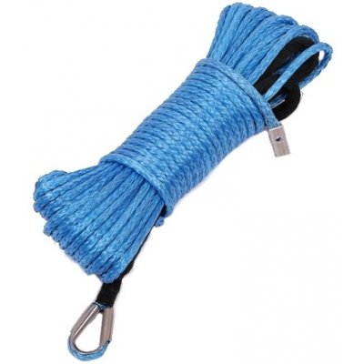 VT Syntetické lano s očnicí 5 mm (DYNEEMA) 30 m, modré | Zboží Auto