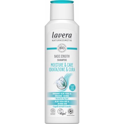 Lavera Šampon pro hydrataci vlasů Basis Sensitiv Moisture & Care Shampoo 250 ml – Zbozi.Blesk.cz