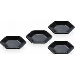 Le Creuset Misky na omáčky a dipy šestihranné černé 4 ks 9,5 cm – Hledejceny.cz