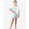 Dětské pyžamo a košilka Gina dětské pyžamo 2022 29008P aqua akvamarín