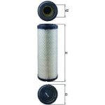 Vzduchový filtr MAHLE LX 1240 – Hledejceny.cz