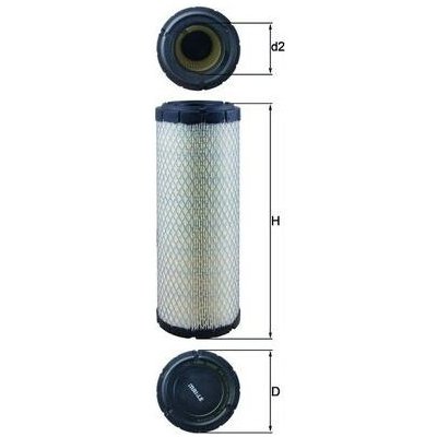 Vzduchový filtr MAHLE LX 1240 – Hledejceny.cz