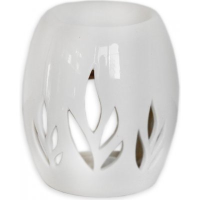 Zhangzhou aroma lampa porcelán 9 cm bílá – Zboží Dáma
