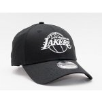 New Era 9FORTY NBA Essential outline Los Angeles Lakers Strapback Black – Zboží Mobilmania