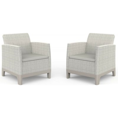 KETER SCANDI FORMA DUO SET Pebble grey/Soft biege – Hledejceny.cz