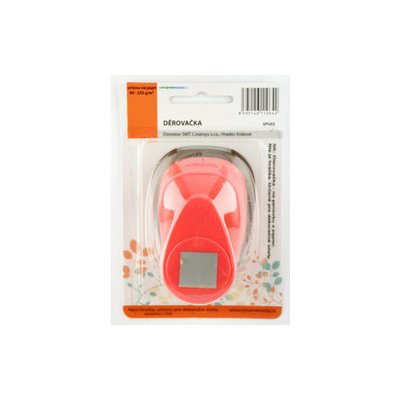 děrovačka 25 mm Čtverec 18 x 18 mm – Zboží Dáma