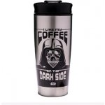 Nerezový cestovní hrnek Star Wars|Hvězdné války I Like My Coffee On The Dark Side 450 ml – Sleviste.cz