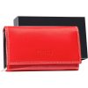 Peněženka Cavaldi červená dámská kožená peněženka v krabičce