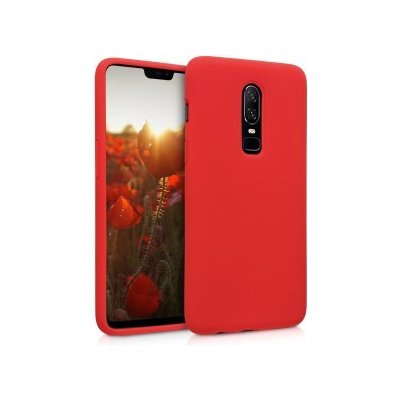 Pouzdro Kwmobile OnePlus 6 červené – Zboží Mobilmania