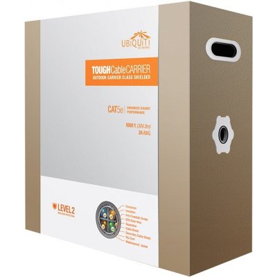 Ubiquiti UISP-Cable-Carrier Carrier [Level 2, SFTP, drát, outdoor, CAT5e, 24AWG, 305m] – Zbozi.Blesk.cz