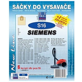 Jolly S 16 (6+1ks)do vysav. SIEMENS, BOSCH