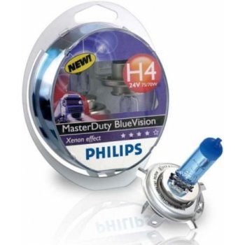 Philips Master Duty Blue 2 ks H4 P43t 24V 75/70W