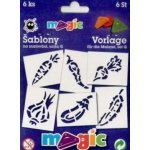Papírové šablony sada G Zelenina – Zboží Mobilmania