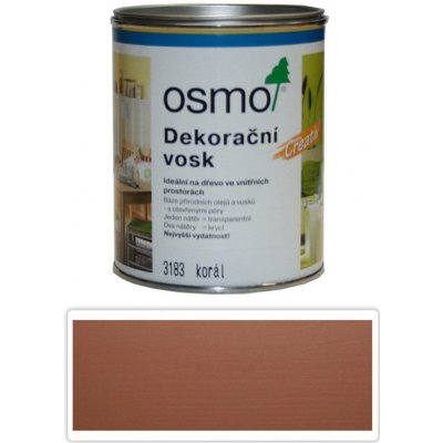 Osmo 3183 Dekorační vosk Creativ 0,75 l Korál – Hledejceny.cz