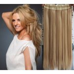 Clip in REMY vlasový pás 43cm rovný přírodní / světlejší blond – Zboží Dáma