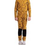 Unuo Dětské merino legíny Nature Hořčicová Město – Sleviste.cz