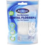 Active Oral Care Dental Flossers párátka v uzavíratelném sáčku 50 ks – Zboží Dáma