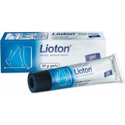 LIOTON DRM 1000IU/G GEL 30G – Hledejceny.cz
